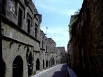 Altstadt von Rhodos: die Ritterstra�e, Hauptstra�e unter den Johannitern