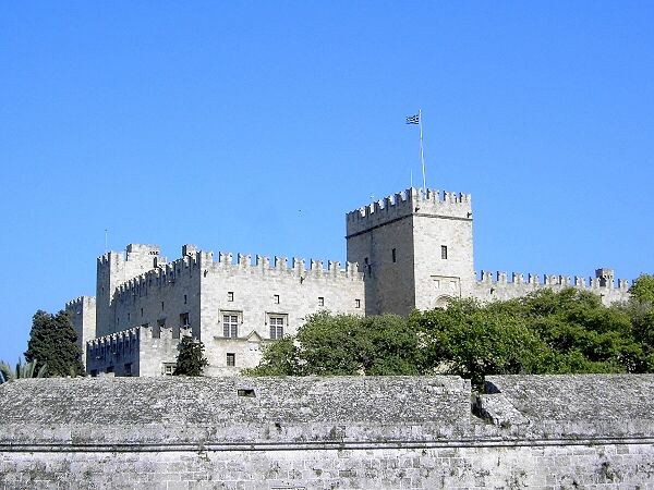 Der Gro�meisterpalast von Rhodos