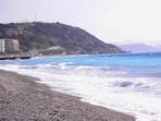 Meer und Kieselstr�nde an der Nordspitze von Rhodos