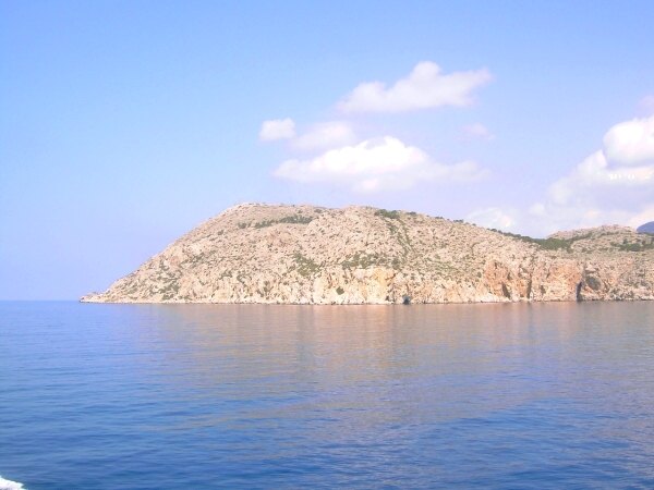 Die S�dwestspitze der Insel Symi