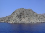 Entlang der S�dk�ste der Insel Symi auf der Fahrt Richtung Osten