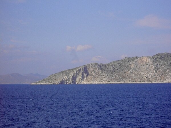 Auf der R�ckfahrt von Symi nach Rhodos