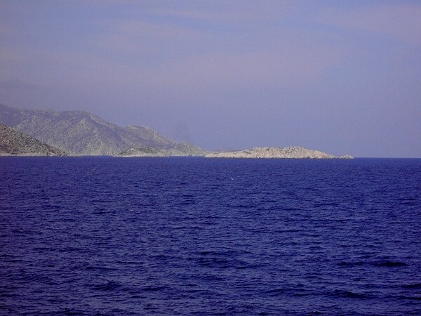 Auf der F�hre von Symi nach Rhodos