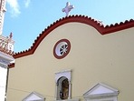 Insel Symi: im Innenhof des Klosters Panormitis